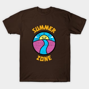 Summer Zone Holidays Sun Happy T-Shirt